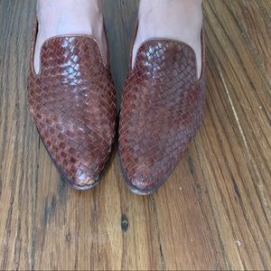 Bandolino Brown Woven Loafers